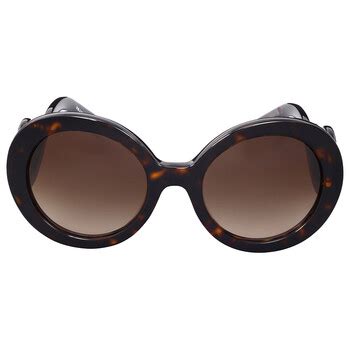 Prada Minimal Baroque Tortoise Sunglasses PR 27NSA